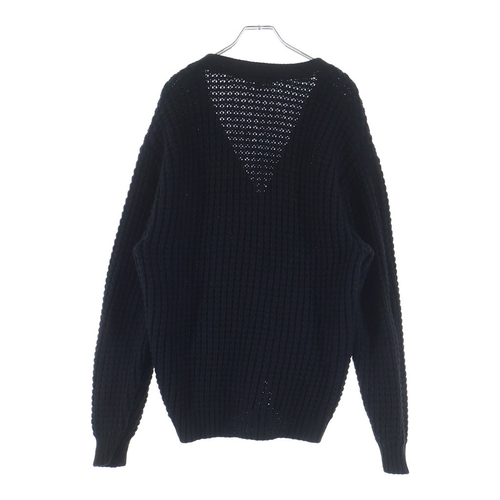 SUPREME(シュプリーム) 21AW Waffle Knit Cardigan ワッフル ニット カーディガン ブラック