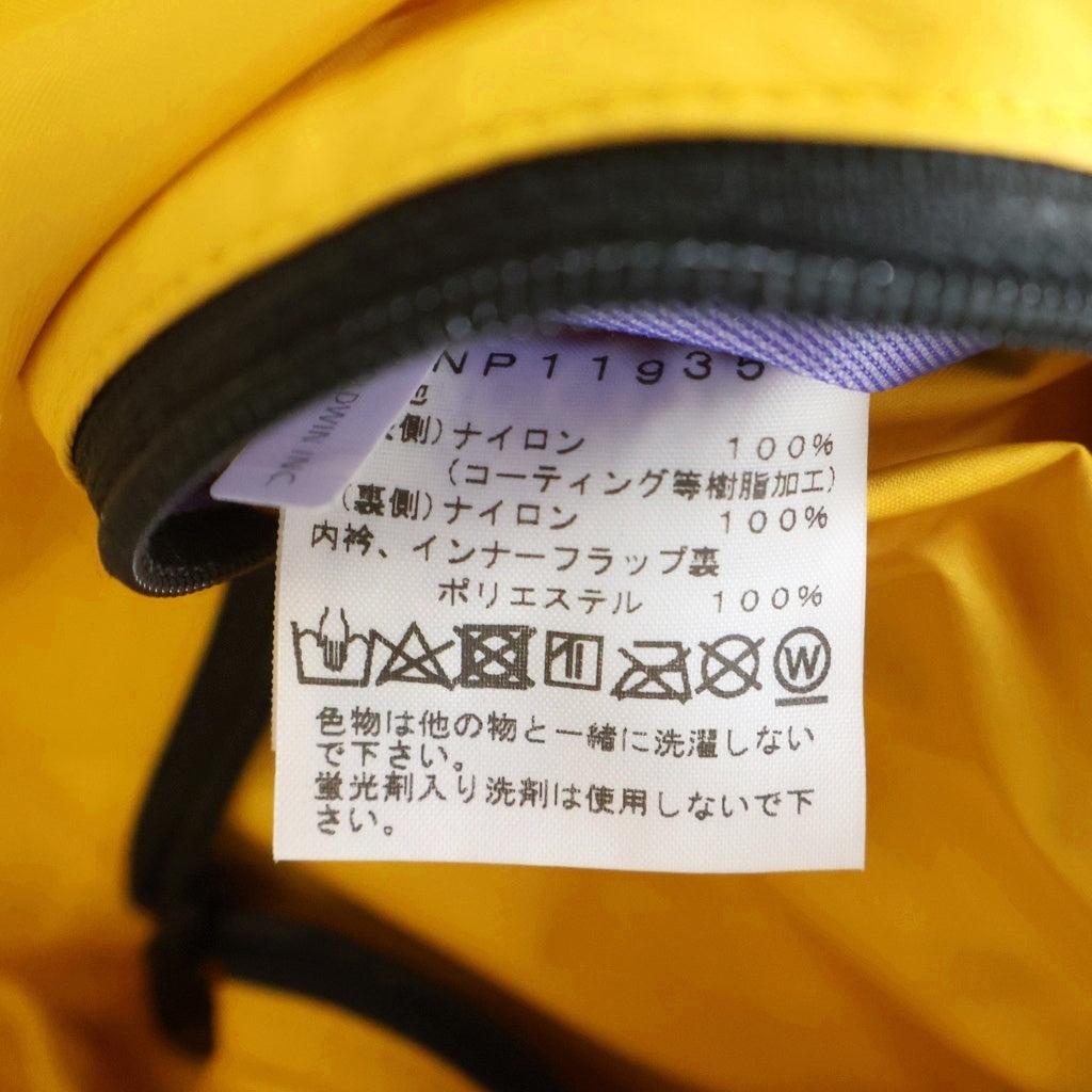 THE NORTH FACE(ザノースフェイス) MOUNTAIN RAINTEX JACKET マウンテン レインテックス ナイロン ジャケット イエロー NP11935