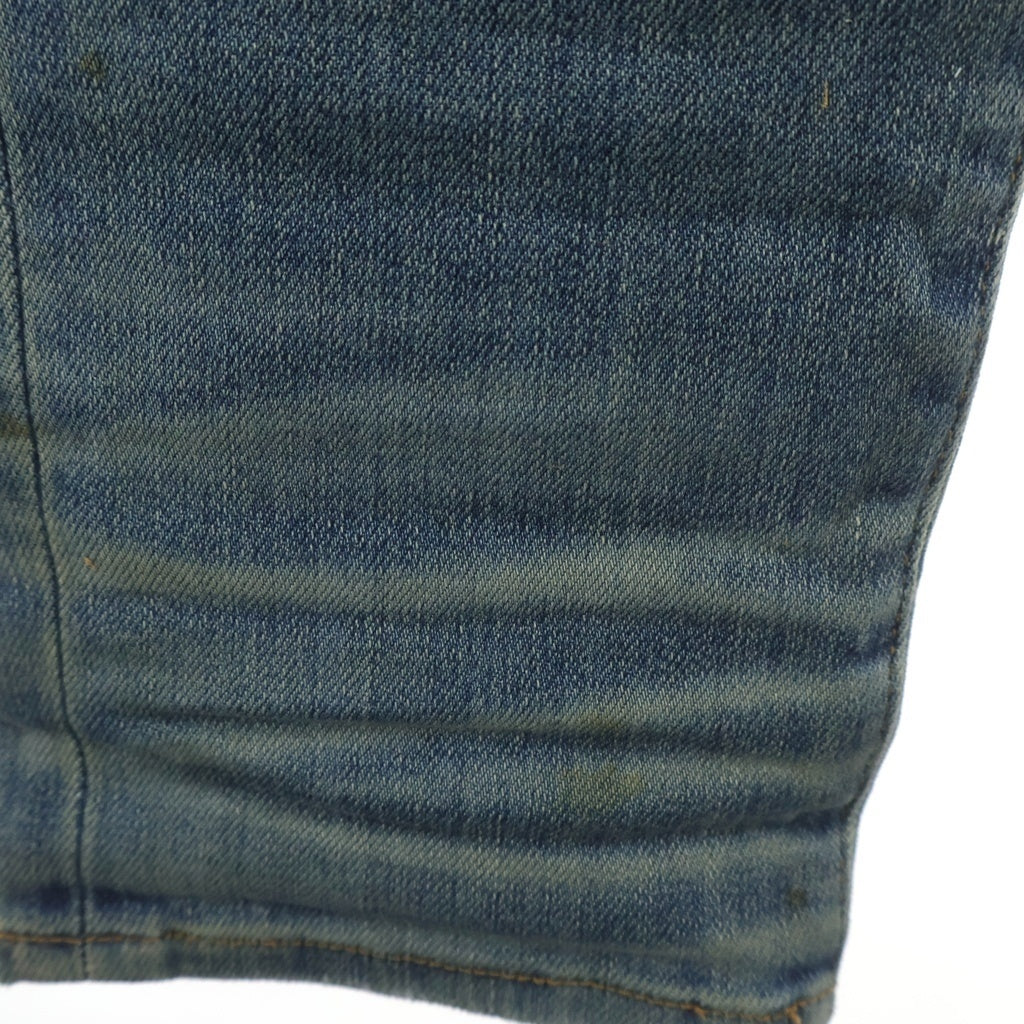 AMIRI(アミリ) ダメージ加工 スキニーデニムパンツ インディゴ