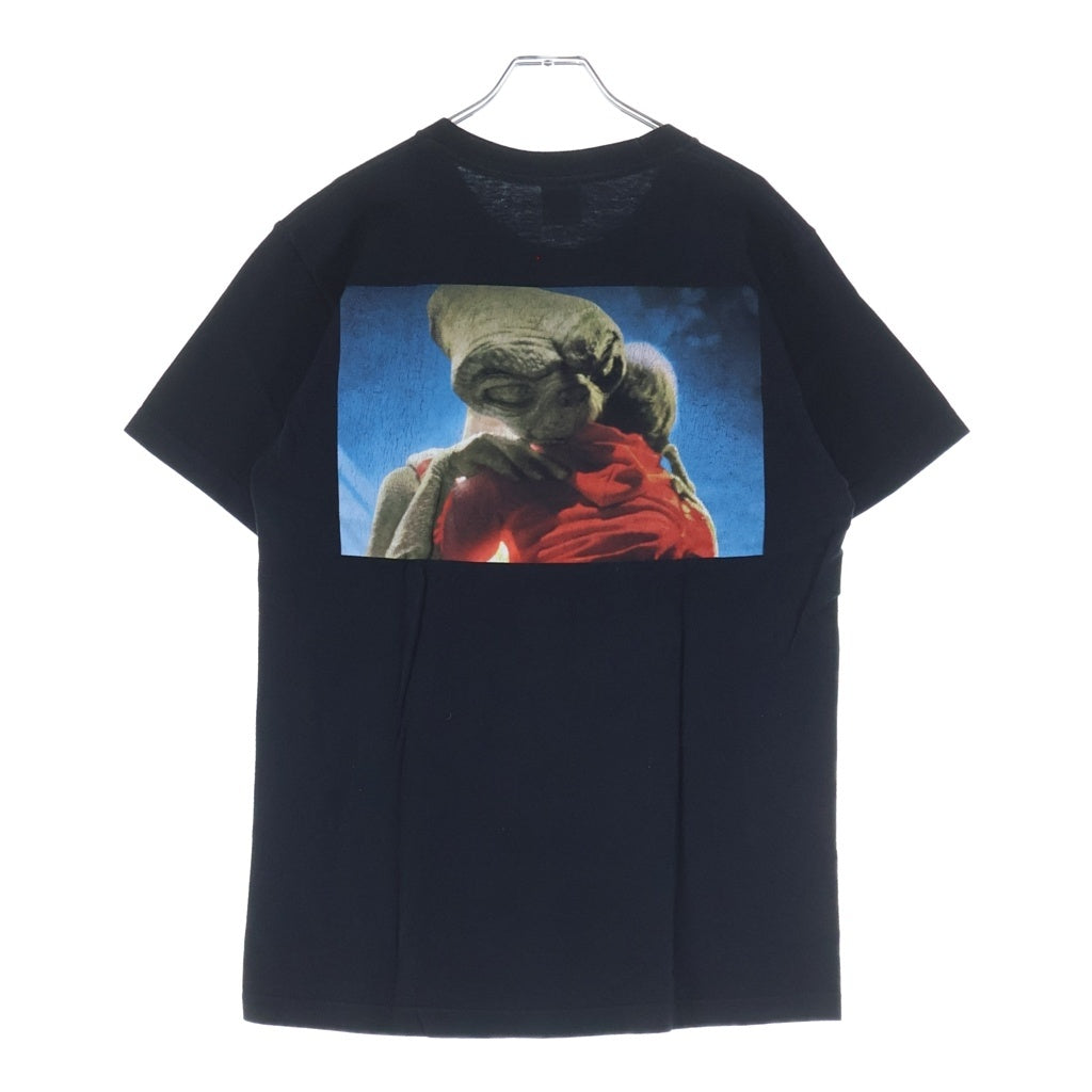 SUPREME(シュプリーム) 15AW E.T Tee バック フォトプリント クルーネック 半袖Tシャツカットソー ブラック