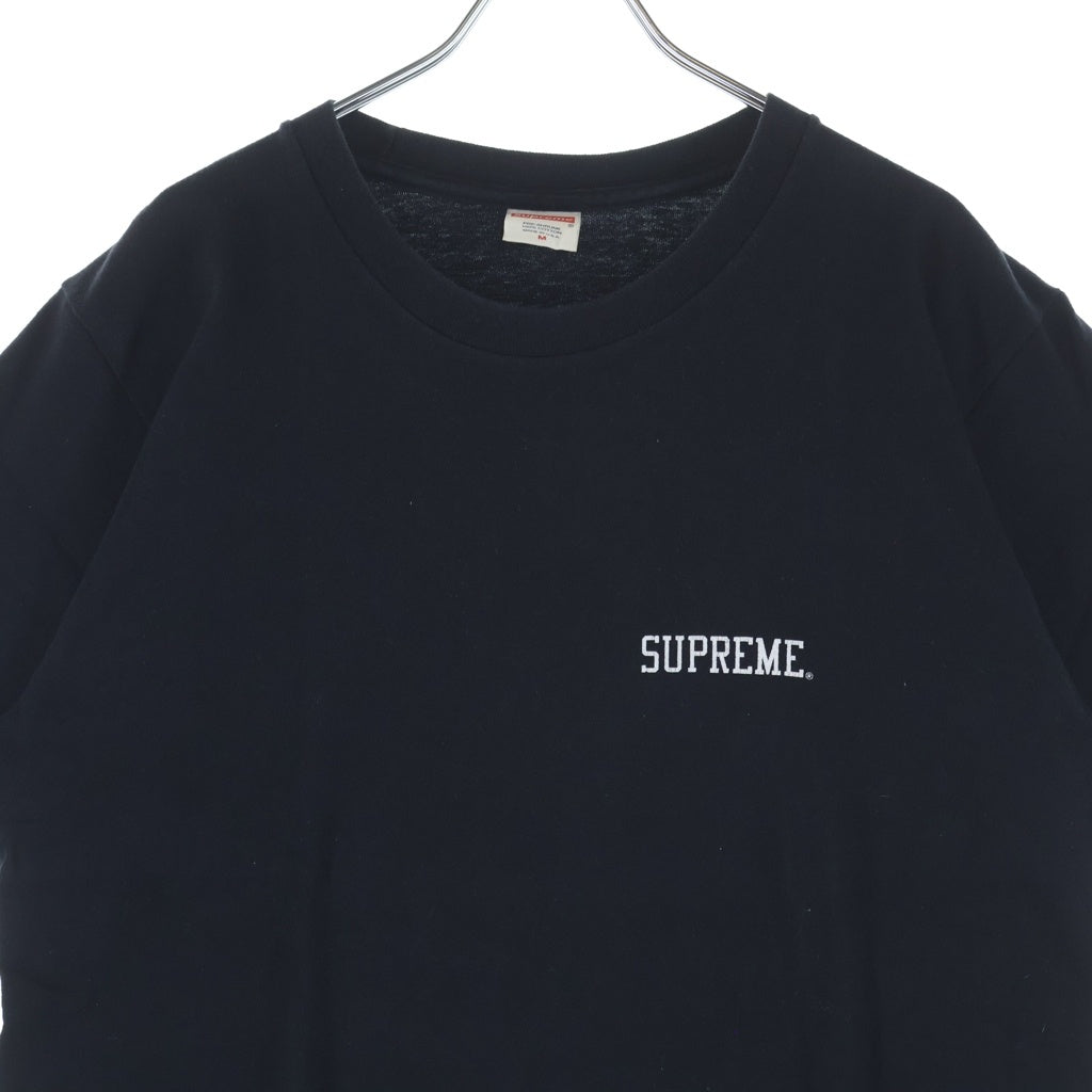 SUPREME(シュプリーム) 15AW E.T Tee バック フォトプリント クルーネック 半袖Tシャツカットソー ブラック