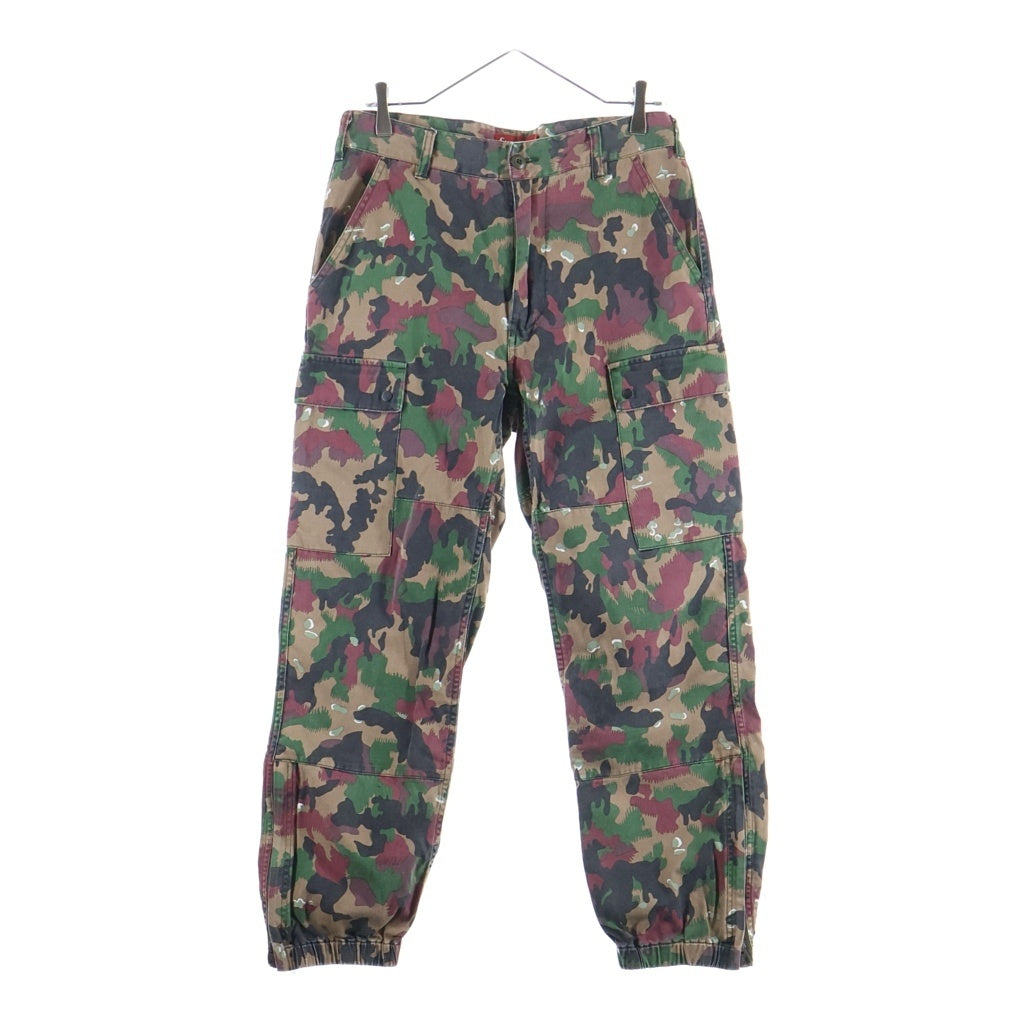 SUPREME(シュプリーム) 17SS Field Pants カモ柄 フィールド カーゴパンツ カーキ