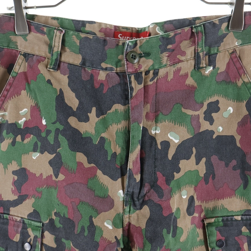 SUPREME(シュプリーム) 17SS Field Pants カモ柄 フィールド カーゴパンツ カーキ