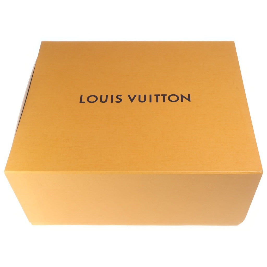 LOUIS VUITTON(ルイヴィトン) オープントゥ スエード レザー アンクルブーツ ブラック レディース