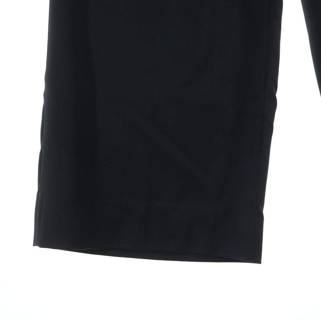 MASU(エムエーエスユー) 25AW TUCKED WIDE TROUSERS 2タック ワイド トラウザーズ スラックス ロングパンツ ブラック M25F9PL007