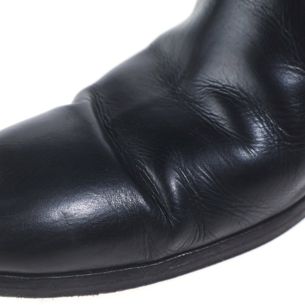 Dior HOMME(ディオールオム) 06AW エディ期 バックル キューバン レザー ヒールブーツ ブラック