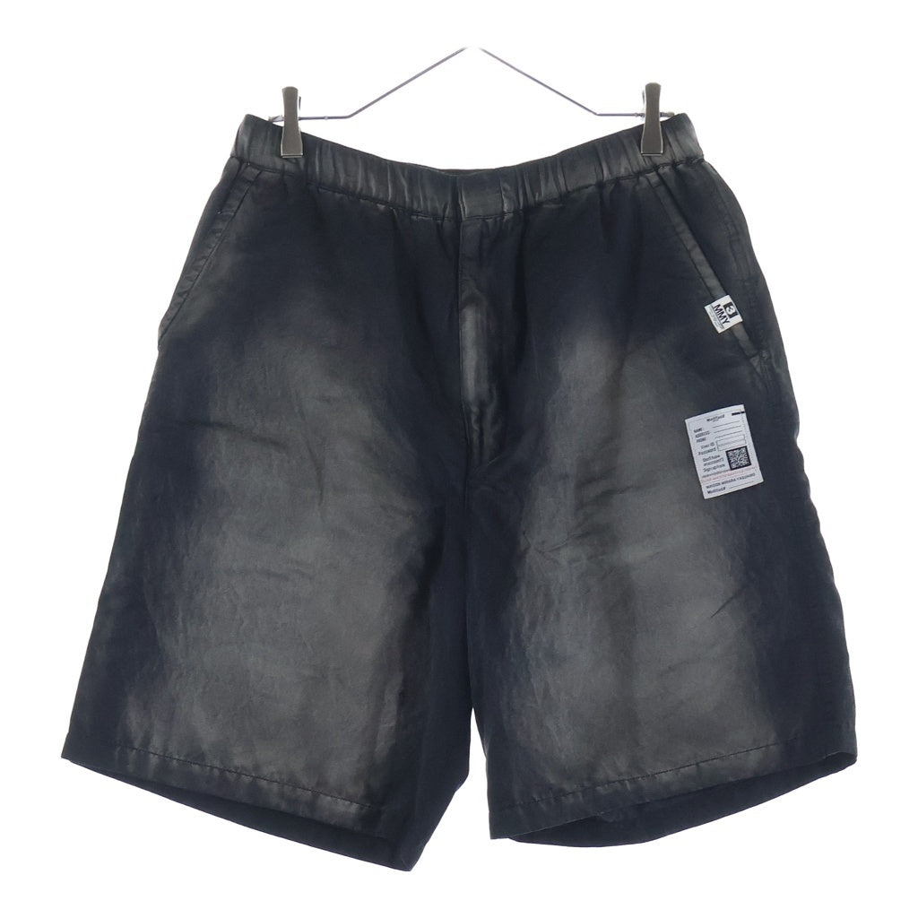 MAISON MIHARAYASUHIRO(メゾンミハラヤスヒロ) AGED SHORTS エイジド ショーツ ショート ハーフパンツ ブラック J14PT143