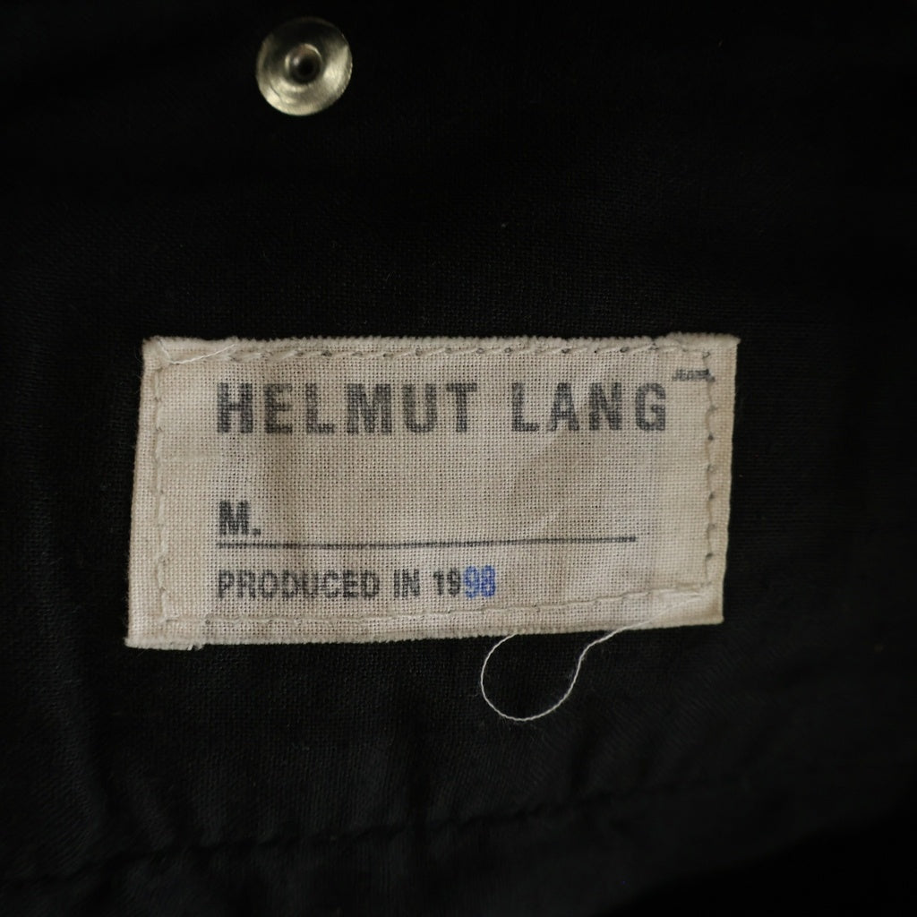 HELMUT LANG(ヘルムートラング) 98AW 本人期 クラシック ストレート デニムパンツ ブラック