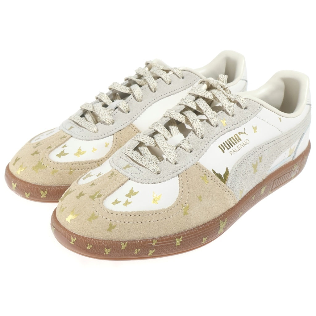 PUMA(プーマ) ×MASU PALERMO 405928-01 エムエーエスユー パレルモ ローカットスニーカー アイボリー US8/26cm
