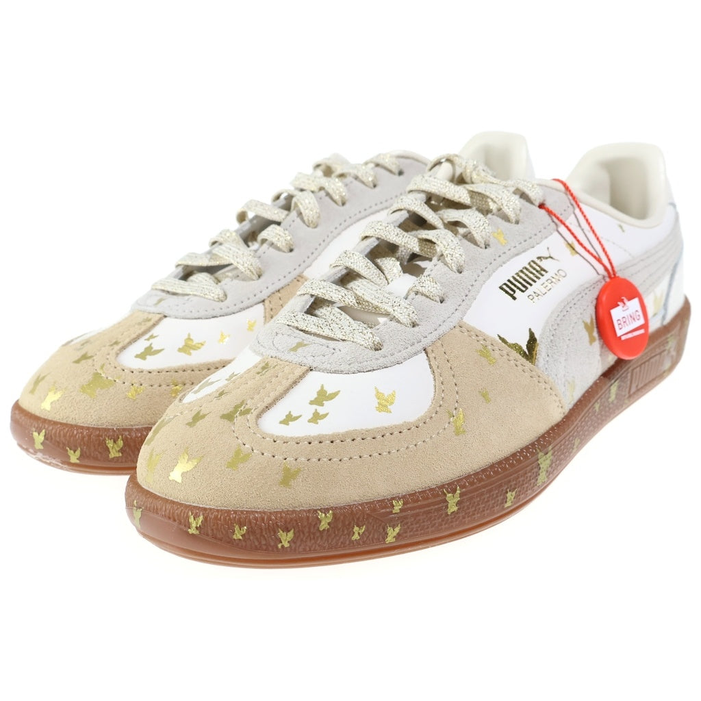 PUMA(プーマ) ×MASU PALERMO 405928-01 エムエーエスユー パレルモ ローカットスニーカー アイボリー US8/26cm