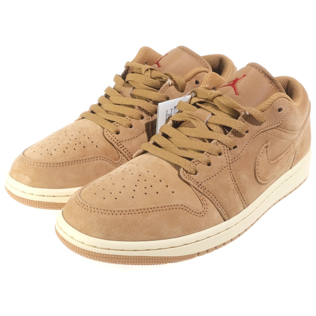NIKE(ナイキ) AIR JORDAN 1 LOW SE FLAX HV4089-200 エアジョーダン1 フラックス ローカットスニーカー ブラウン US9/27cm
