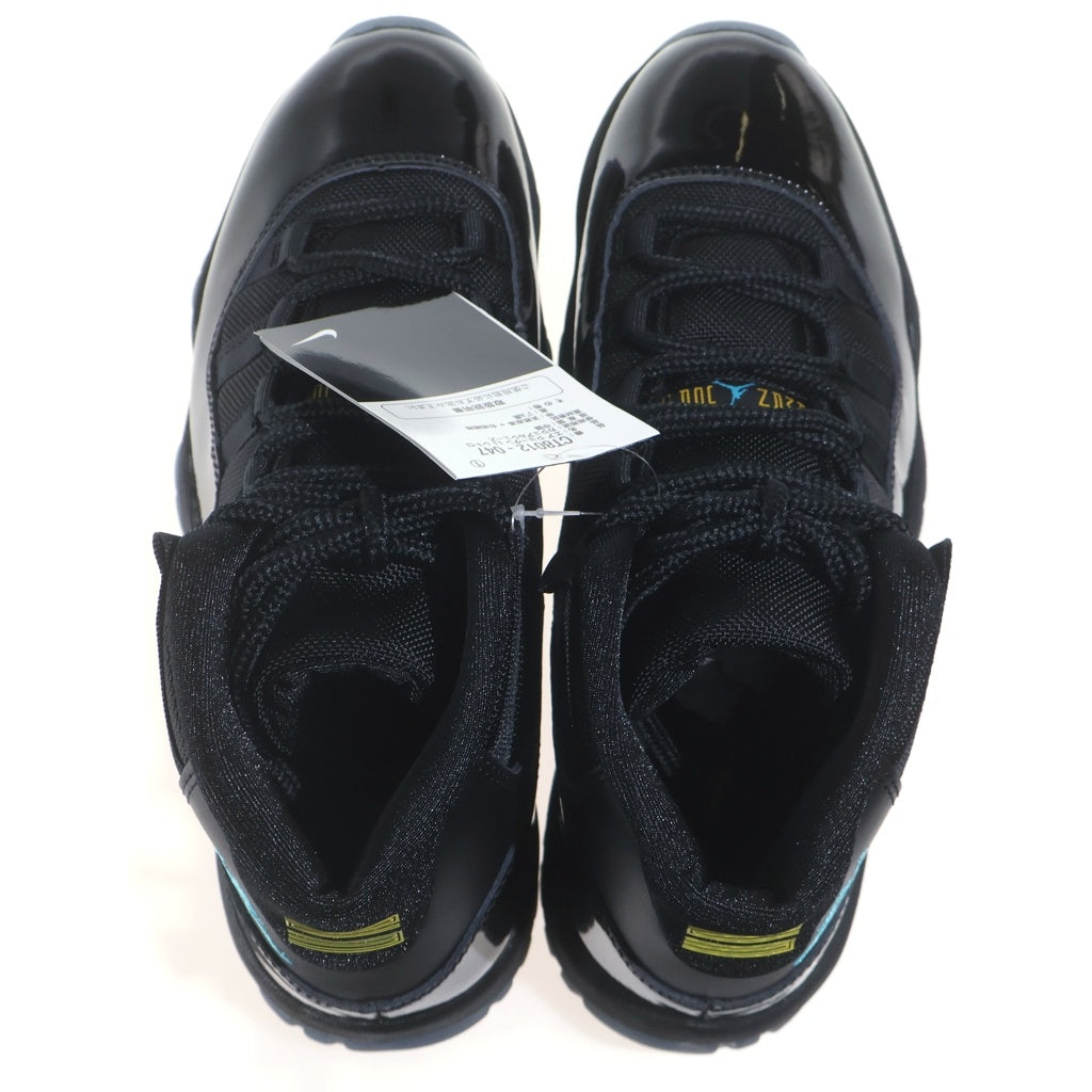 NIKE(ナイキ) AIR JORDAN 11 RETRO GAMMA CT8012-047 エアジョーダン11 レトロ ガンマ ハイカットスニーカー ブラック US9/27cm
