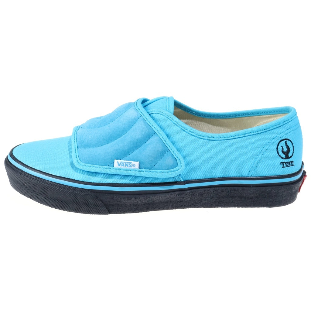 VANS(ヴァンズ) ×ROLLER MAGAZINE ANTI-NORMAL 純正御免 ローラーマガジン アンチノーマル ローカットスニーカー スリッポン シューズ US9/27cm ブルー 634262-0002