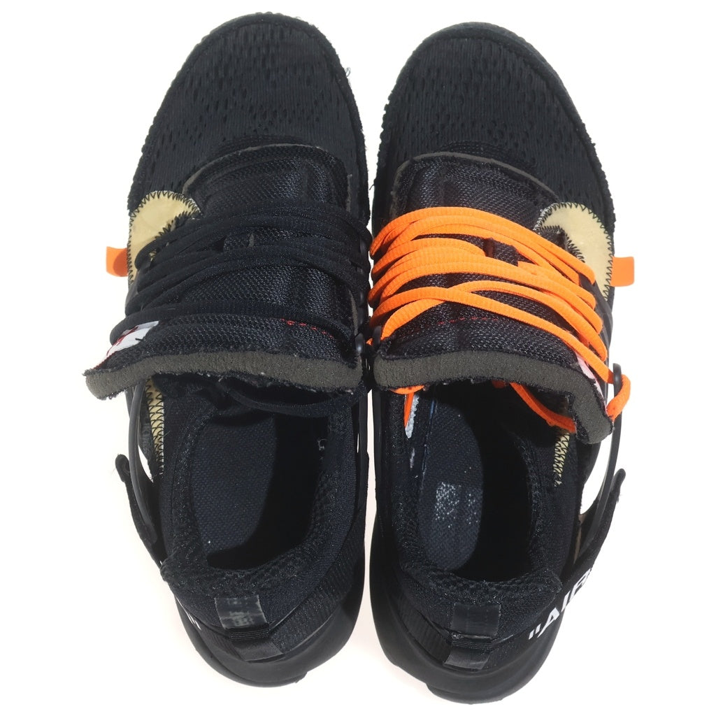 NIKE(ナイキ) ×OFF-WHITE AIR PRESTO オフホワイト エアプレスト ローカットスニーカー シューズ ブラック US10/28cm AA3830-002