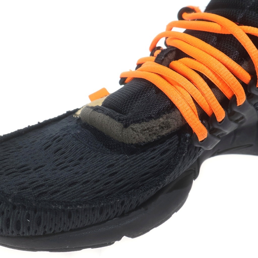 NIKE(ナイキ) ×OFF-WHITE AIR PRESTO オフホワイト エアプレスト ローカットスニーカー シューズ ブラック US10/28cm AA3830-002