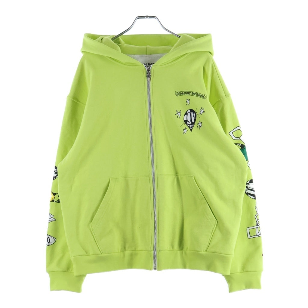 CHROME HEARTS(クロムハーツ) MATTY BOY PPO CHAIN GAME HOODIE マッティボーイ チェーンゲームリンク裏地サーマルジップアップパーカー