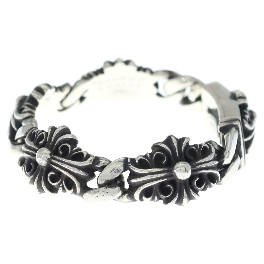 CHROME HEARTS(クロムハーツ) KEEPER LINK キーパーリンク シルバーブレスレット 4LINK BCA400