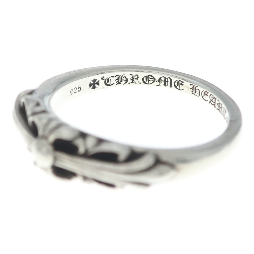 CHROME HEARTS(クロムハーツ) BABY CLASSIC ベイビークラシックフローラルクロスリング シルバー BCA338