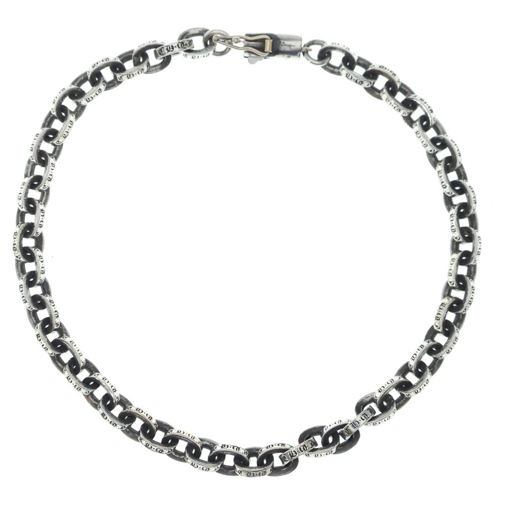CHROME HEARTS(クロムハーツ) PAPER CHAIN ペーパーチェーン ブレスレット シルバー BCA178 レディース