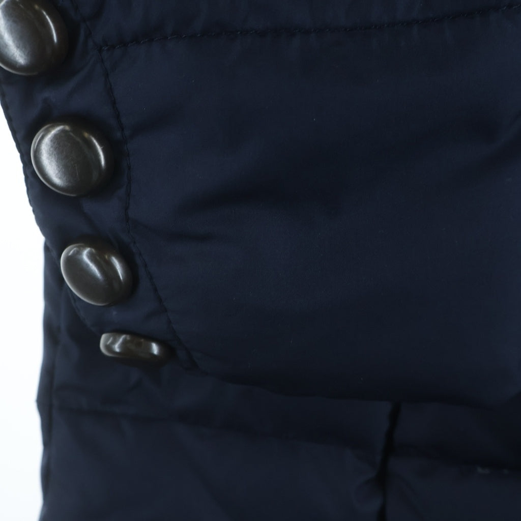 MONCLER(モンクレール) Hissope Giubbotto イソップ ジュボット レディース ロングダウンコート ネイビー 140834993800