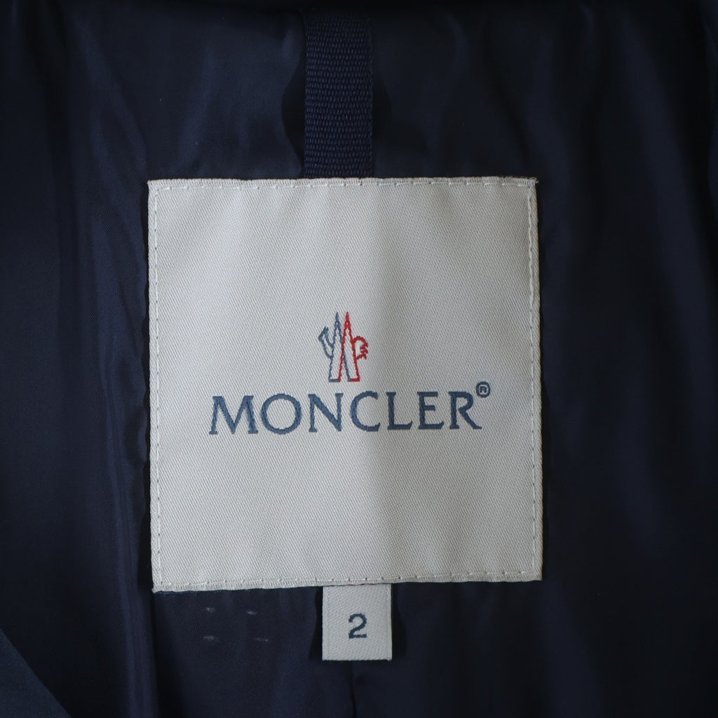 MONCLER(モンクレール) Hissope Giubbotto イソップ ジュボット レディース ロングダウンコート ネイビー 140834993800
