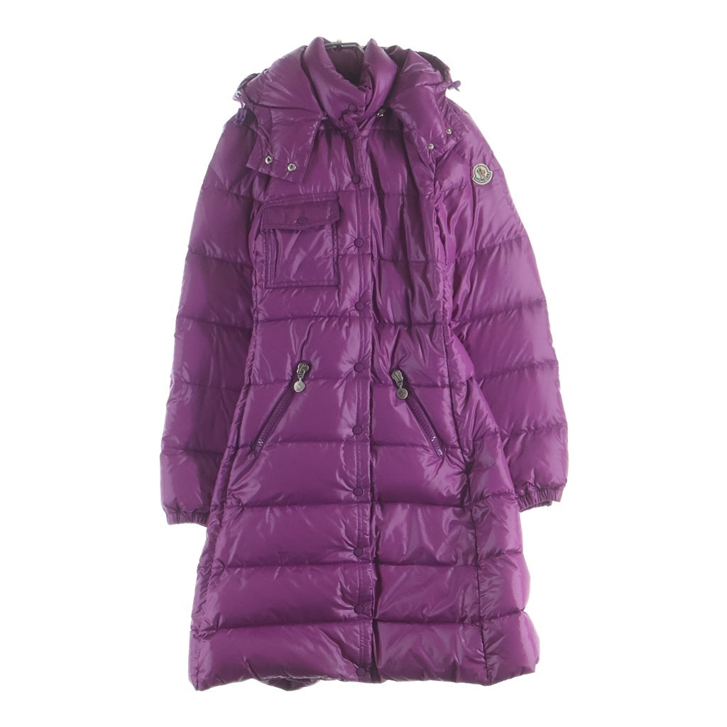 MONCLER(モンクレール) Meina メイナ レディース ナイロン ロングダウンコート パープル 49303-50-68950
