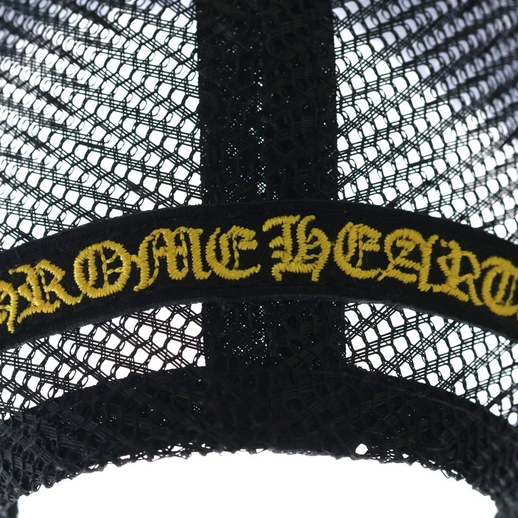 CHROME HEARTS(クロムハーツ) YELLOW CH PLUS TRACKER CAP CHプラスパッチ クロスボール付 メッシュ カモフラ トラッカーキャップ 帽子 カーキ/イエロー