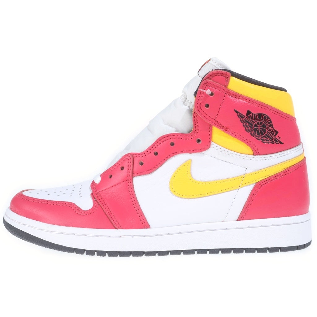 NIKE(ナイキ) AIR JORDAN1 HIGH OG LIGHT FUSION RED 555088-603 エアジョーダン1 ライトフュージョンレッド ハイカットスニーカー マルチ US9/27cm