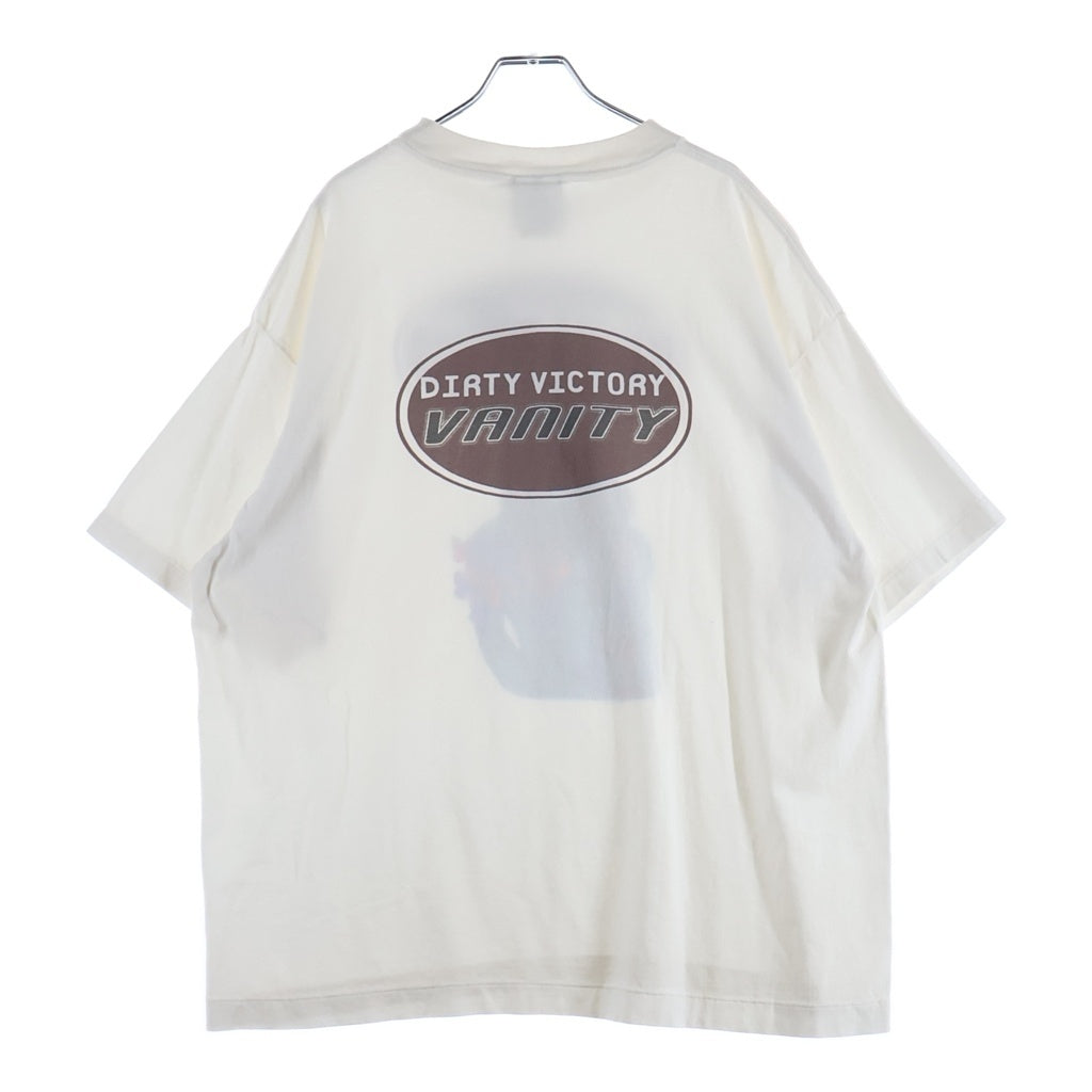 SAINT MICHAEL(セントマイケル) 24AW VANITY SS TEE ジーザスプリントTシャツ 半袖クルーネックカットソー ホワイト SM-YS1-0000-006