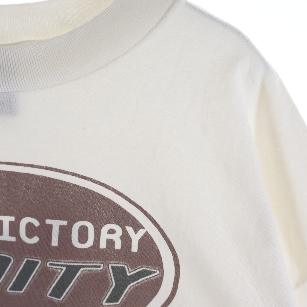 SAINT MICHAEL(セントマイケル) 24AW VANITY SS TEE ジーザスプリントTシャツ 半袖クルーネックカットソー ホワイト SM-YS1-0000-006