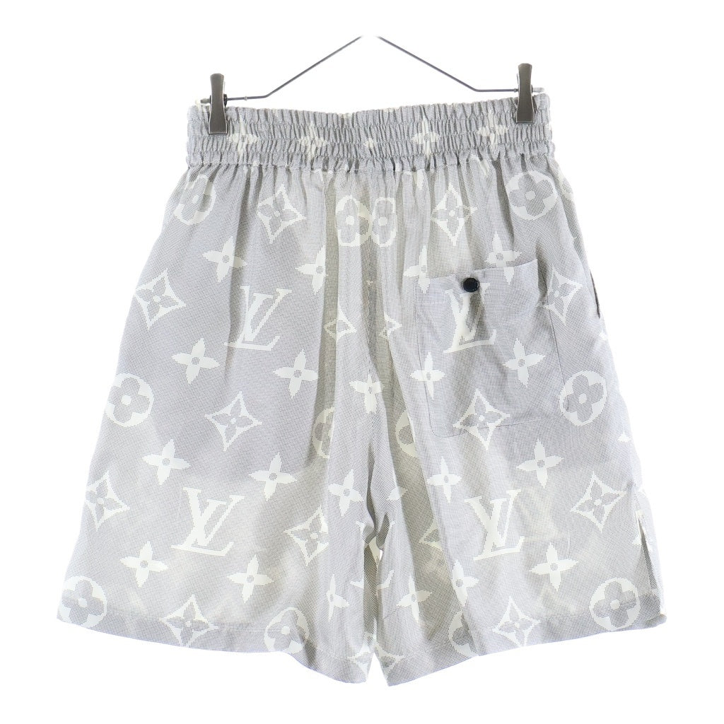 LOUIS VUITTON(ルイヴィトン) 23SS Monogram Silk Short ドットモノグラム シルク ショーツ レディース グレー RW231W RV6 FOPA28
