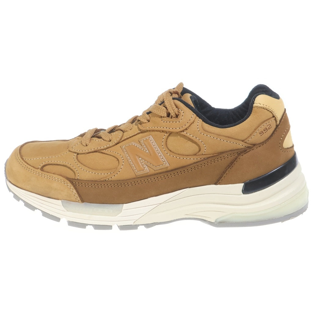 New Balance(ニューバランス) M992LX スウェード ローカットスニーカー ブラウン US9/27cm