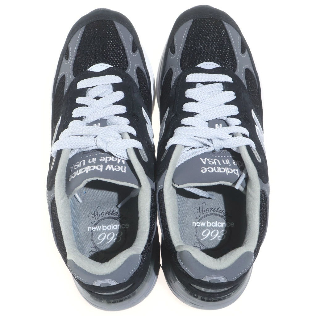 New Balance(ニューバランス) MR993BK スウェード ローカットスニーカー ブラック US8.5/26.5cm