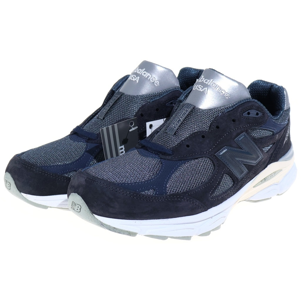 New Balance(ニューバランス) ×KITH キス スエード ローカットスニーカー ネイビー US9.5/27.5cm M990KI3