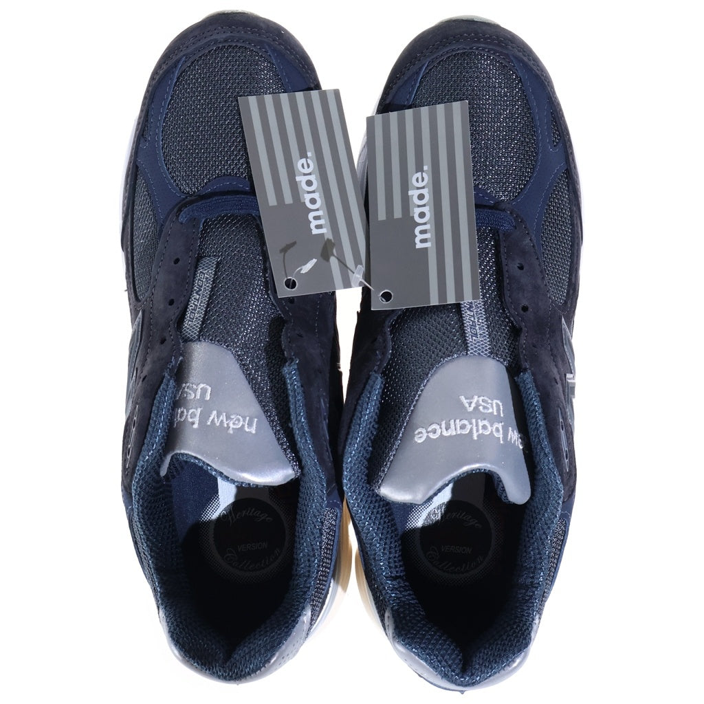 New Balance(ニューバランス) ×KITH キス スエード ローカットスニーカー ネイビー US9.5/27.5cm M990KI3