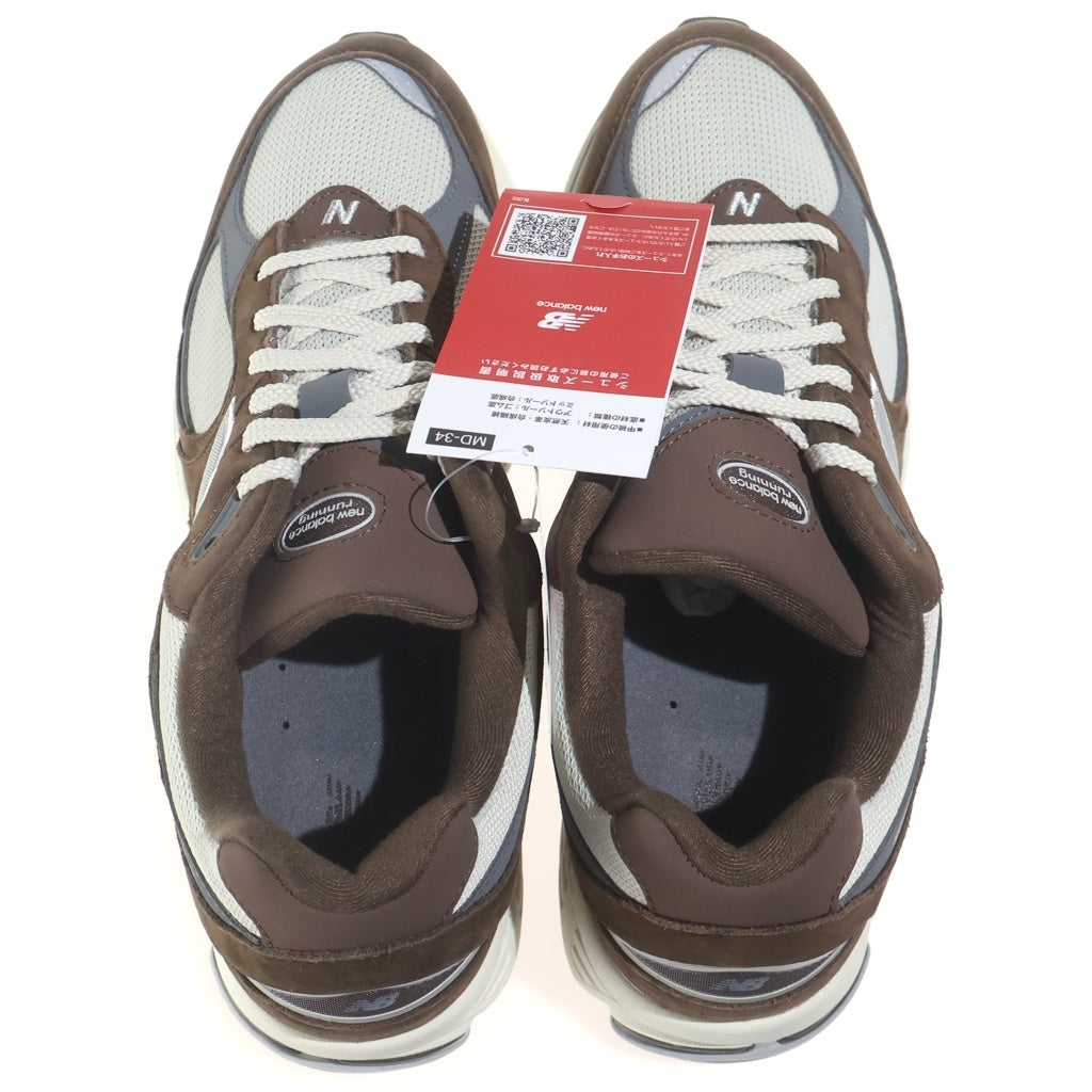 New Balance(ニューバランス) M2002RHS スエード ローカットスニーカー ブラウン US9.5/27.5cm