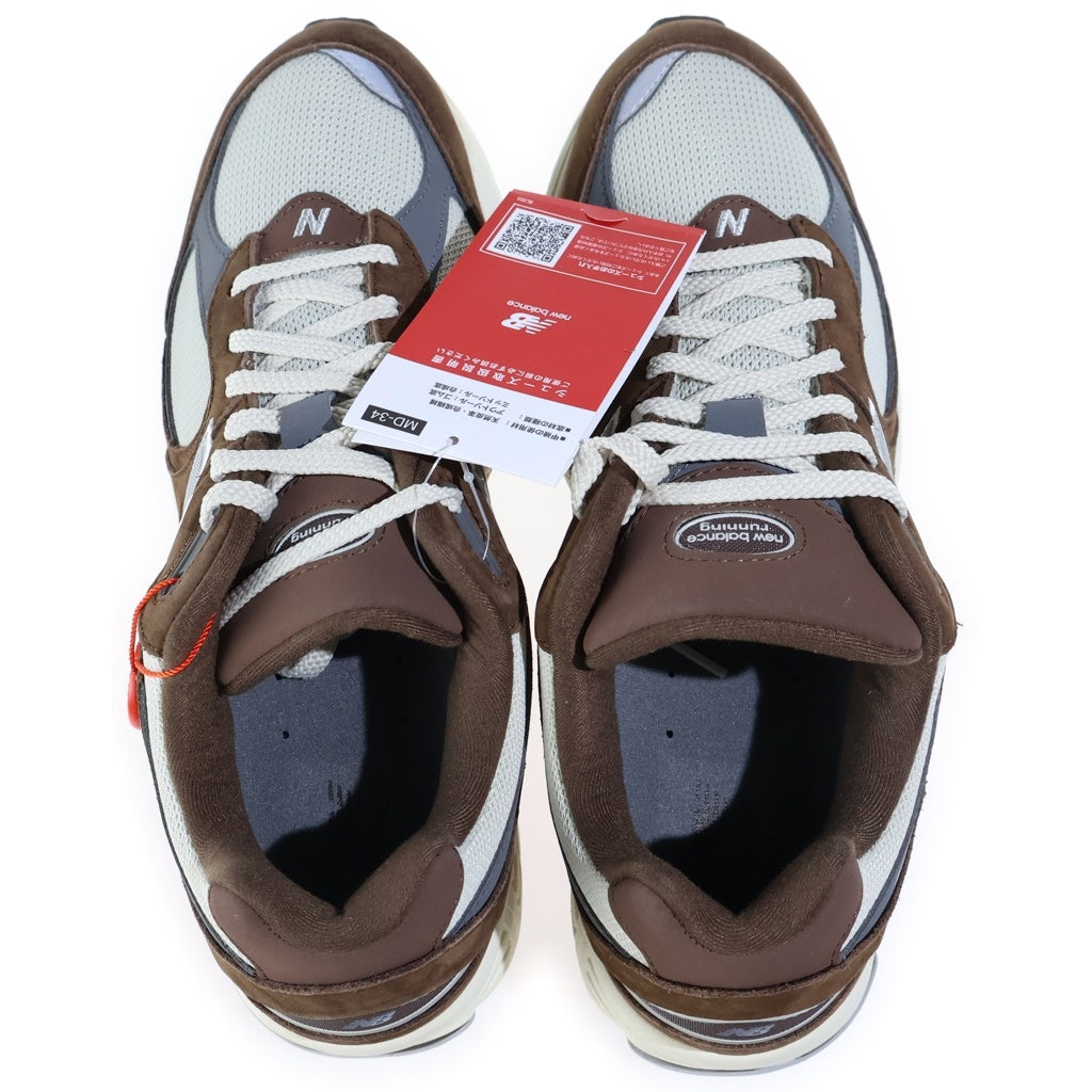New Balance(ニューバランス) M2002RHS スエード ローカットスニーカー ブラウン US9.5/27.5cm