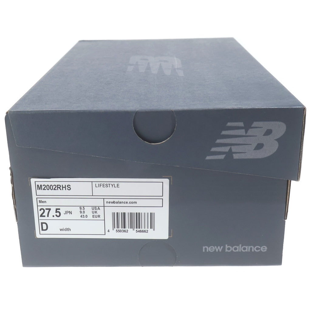 New Balance(ニューバランス) M2002RHS スエード ローカットスニーカー ブラウン US9.5/27.5cm