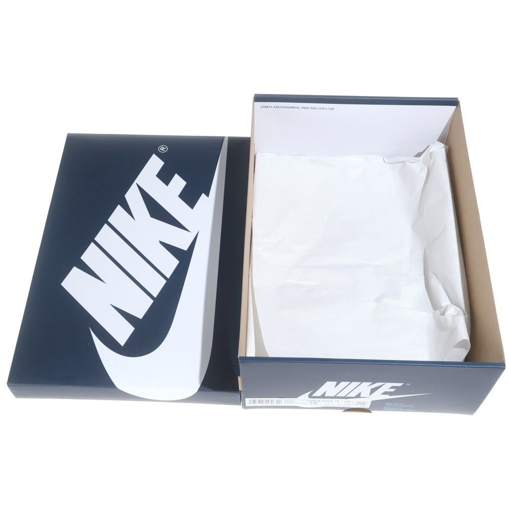 NIKE(ナイキ) AIR JORDAN 1 RETRO HIGH OG MIDNIGHT NAVY DZ5485-401 エアジョーダン1 レザーハイカットスニーカー ホワイト/ネイビー US10/28cm