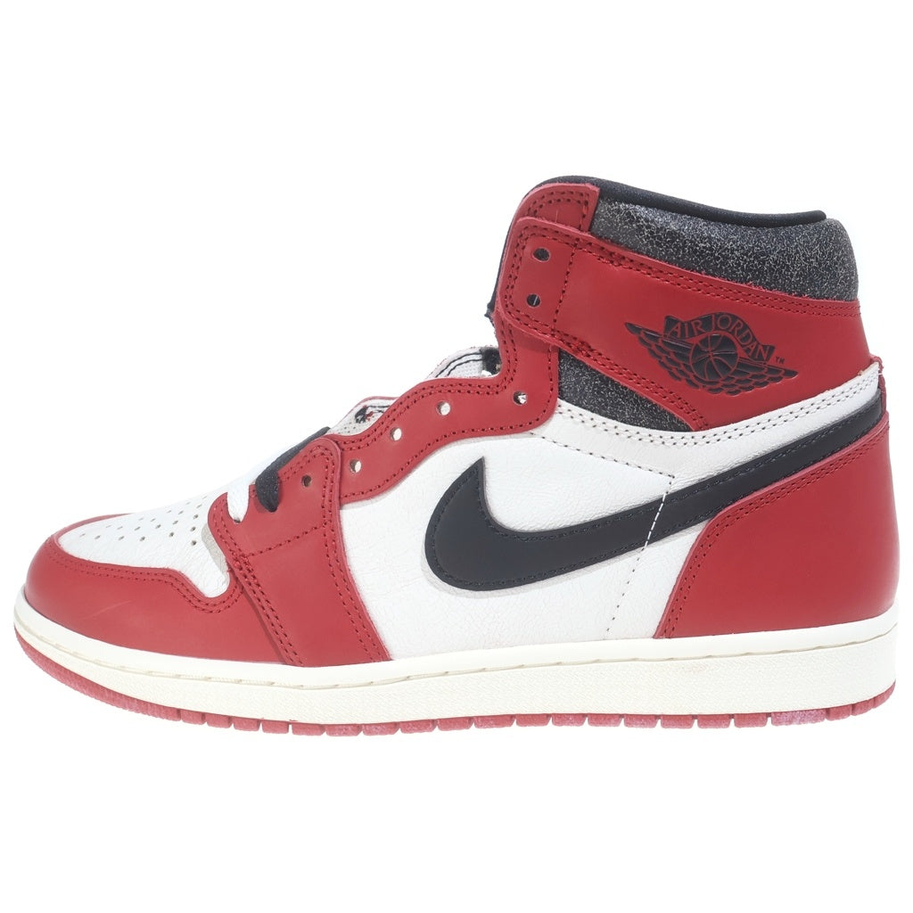 NIKE(ナイキ) AIR JORDAN1 HIGH OG LOST&FOUND CHICAGO DZ5485-612 エアジョーダン1 ロスト アンド ファウンド シカゴ ハイカットスニーカー レッド/ホワイト US10/28cm