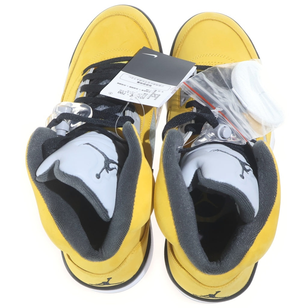 NIKE(ナイキ) AIR JORDAN5 RETRO TOKYO 23 IO3372-700 エアジョーダン5 レトロ トーキョー23 ハイカットスニーカー イエロー US10/28cm