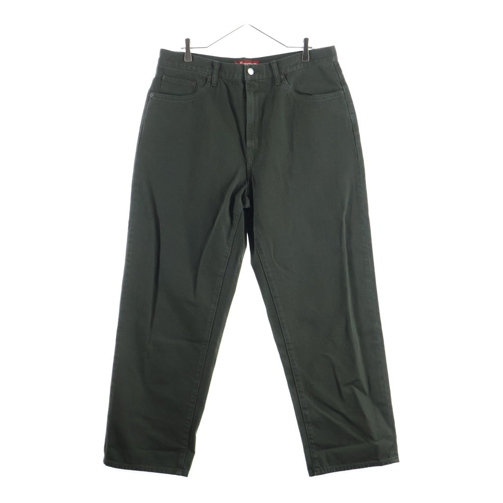 SUPREME(シュプリーム) 24AW Baggy Jean バギージーンズ ワイド デニムパンツ カーキ