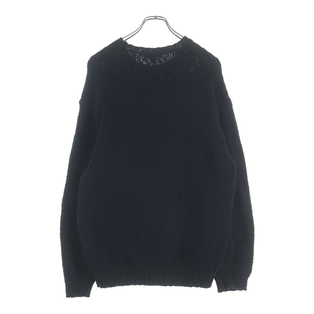 SUPREME(シュプリーム) 24SS Boucle Small Box Sweater ブークレ スモールボックスロゴ ニットセーター ブラック