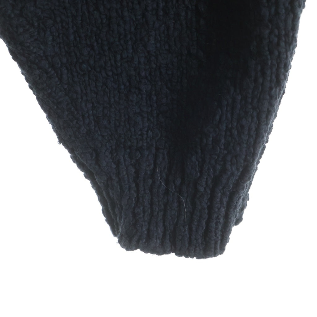 SUPREME(シュプリーム) 24SS Boucle Small Box Sweater ブークレ スモールボックスロゴ ニットセーター ブラック