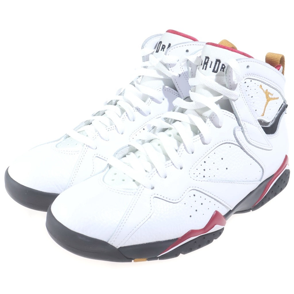 NIKE(ナイキ) AIR JORDAN 7 RETRO CARDINAL CU9307-106 エアジョーダン7 レトロ カーディナル ハイカットスニーカー ホワイト/レッド US9.5/27.5cm
