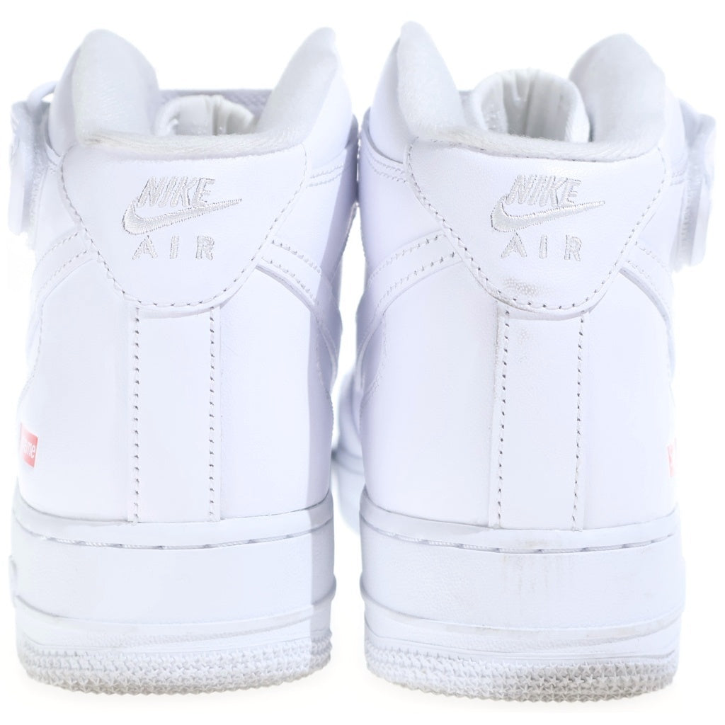 NIKE(ナイキ) ×SUPREME AIR FORCE 1 MID SP FZ8784-100 シュプリーム エアフォース1 ミッドカットスニーカー ホワイト US8.5/26.5cm
