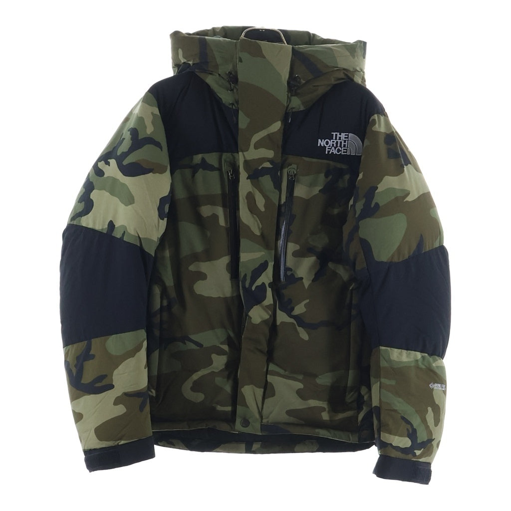 THE NORTH FACE(ザノースフェイス) NOVELTY BALTRO LIGHT JACKET ノベルティ バルトロ ライト カモ柄 ジップアップ ナイロン ダウンジャケット カーキ ND91951