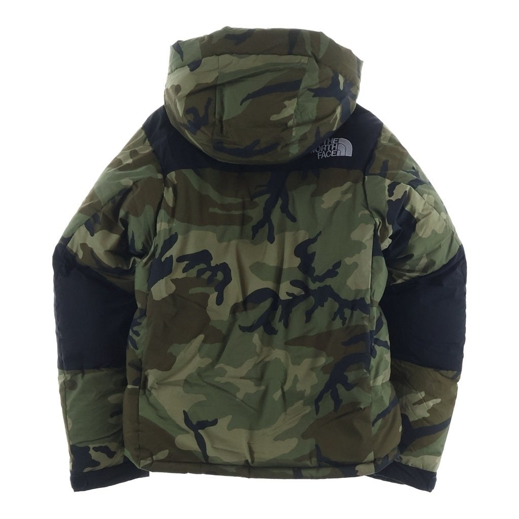 THE NORTH FACE(ザノースフェイス) NOVELTY BALTRO LIGHT JACKET ノベルティ バルトロ ライト カモ柄 ジップアップ ナイロン ダウンジャケット カーキ ND91951