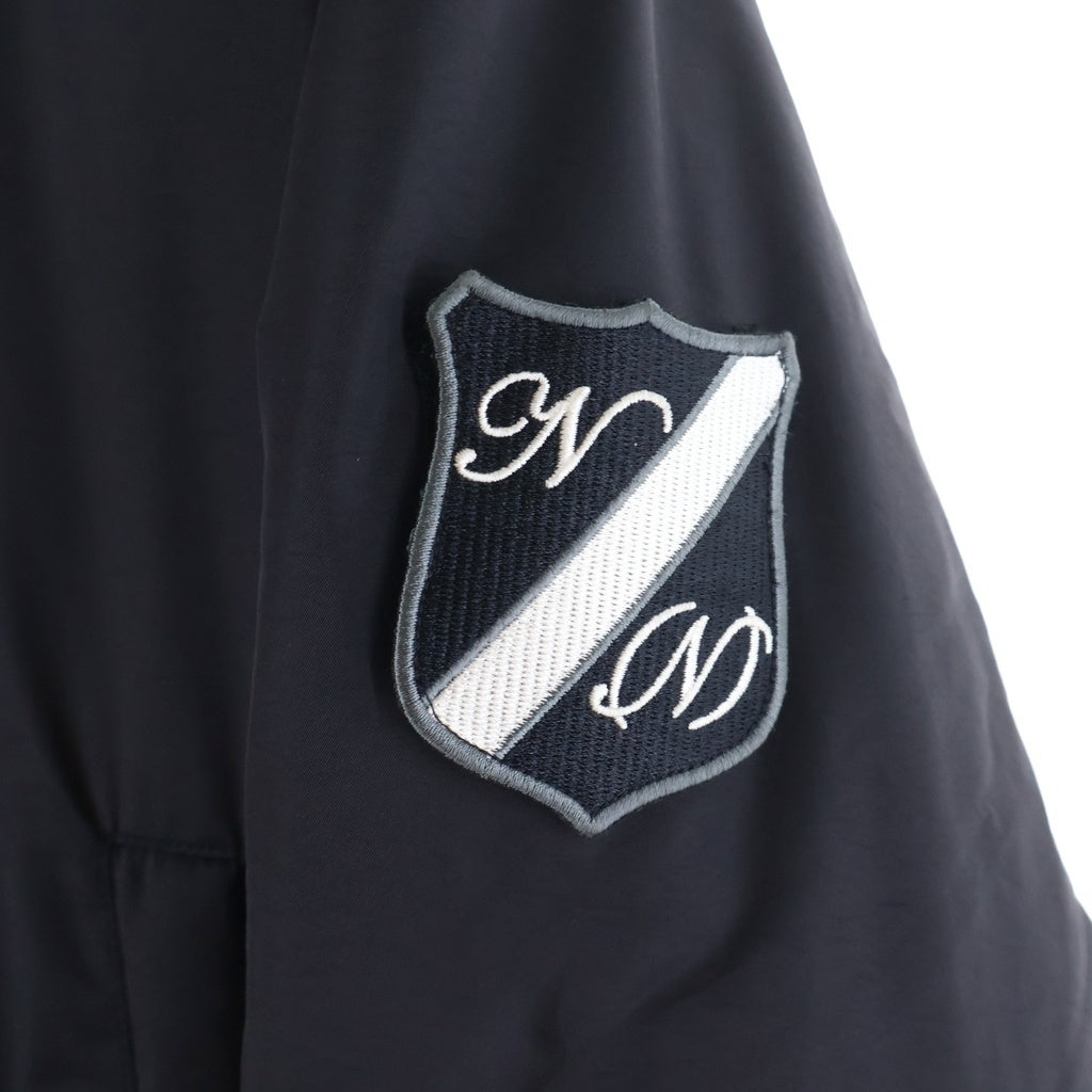 NUMBER (N)INE(ナンバーナイン) 2WAY DOUBLE BREASTED BOA COAT ダブルブレスト スナップボタン ボア コート ブラック