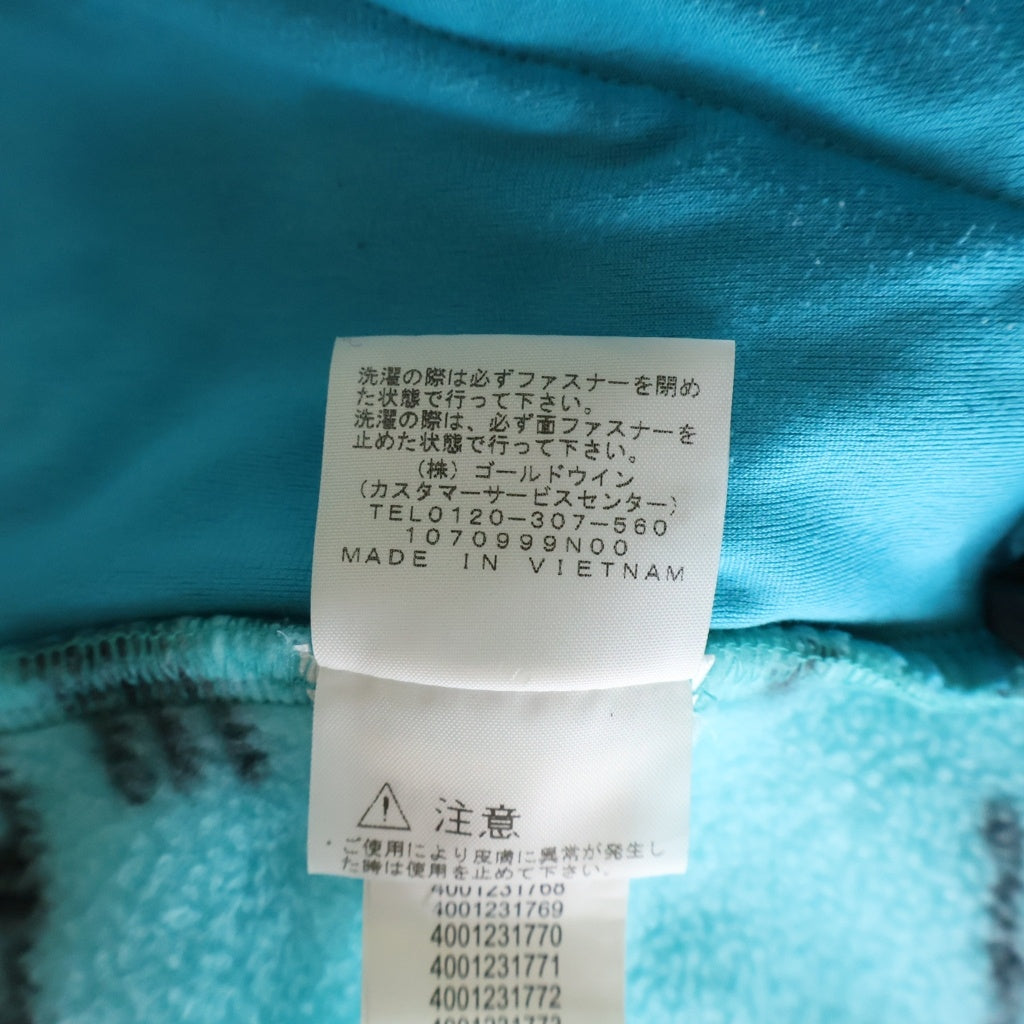 SUPREME(シュプリーム) 21AW ×THE NORTH FACE Steep Tech Fleece Jacket ザノースフェイス ステップテックフリースジャケット ロゴ総柄 ブルゾン マルチ NA52101I